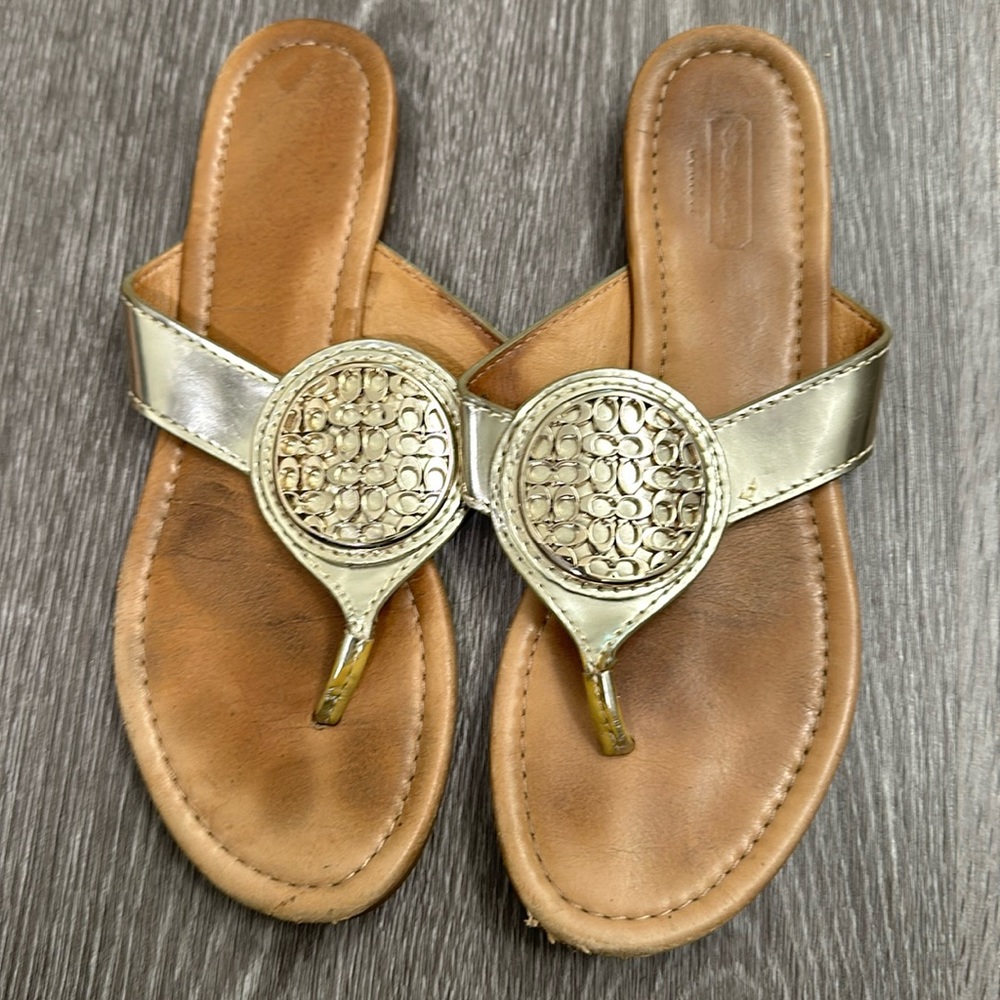 Coach sandals